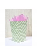 Chevron Pattern Popcorn Box